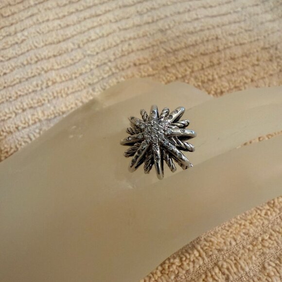 David Yurman Starburst Ring size 6 - Picture 7 of 8